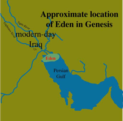 Garden of Eden Map