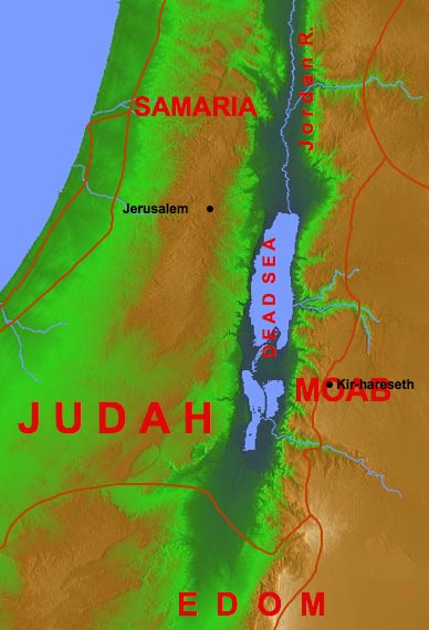 Jehoshaphat-Jehoram to Moab