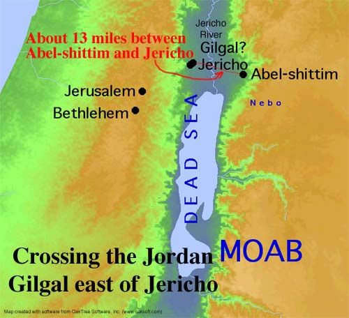 Israel Crossing the Jordan