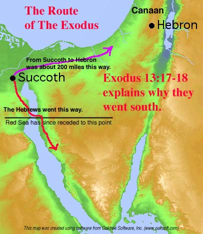 The Route of the Exodus
